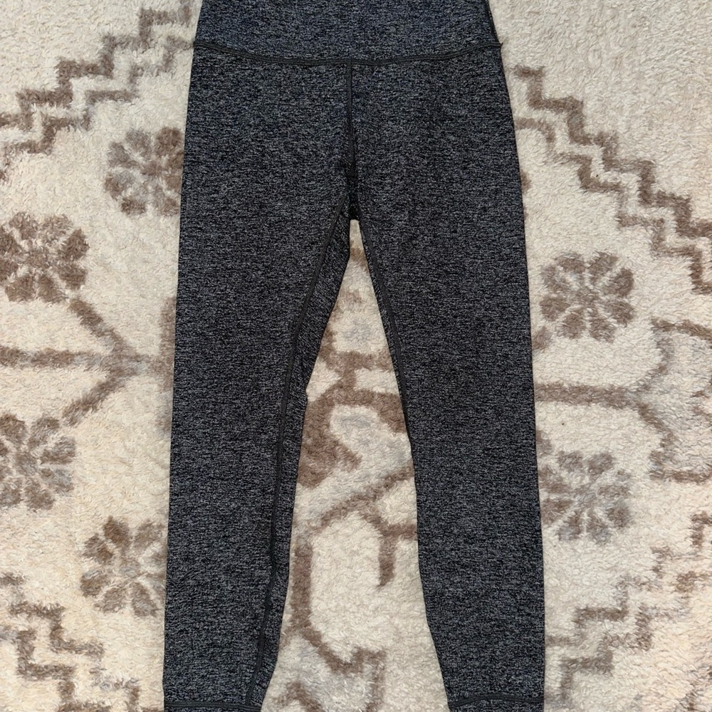 Lululemon Athletica Charcoal Gray Leggings